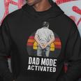 Dad Mode Activated Quote Father's Day Best Father Hoodie Funny Gifts