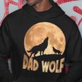 Dad Wolf Happy Father's Day Matching Wolf Lover Hoodie Unique Gifts