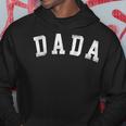 Dada Classic Bold Font Father's Day Dada Hoodie Funny Gifts
