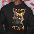 Daddy Fuchs Papa Dadatertag Fuchsbauater Füchse Kapuzenpullover Lustige Geschenke