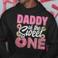 Daddy Of The Sweet One Birthday 1St B-Day Donut One Party Hoodie Personalized Gifts