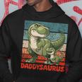 Daddysaurusatertag Bester Daddy T-Rex Papa Kapuzenpullover Lustige Geschenke