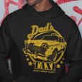Dad's Taxi Yellow Taxi Cab Fathers Day Hoodie Unique Gifts