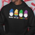 Dare To Be Yourself Cute Lgbt Pride Hoodie Unique Gifts