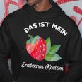 Das Ist Mein Strawberries Costume Hoodie Lustige Geschenke