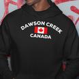 Dawson Creek Canada Canadian Flag City Maple Leaf Canuck Hoodie Unique Gifts