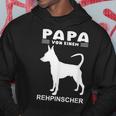 Deer Pinscher Papa Motif Dog Kapuzenpullover Lustige Geschenke