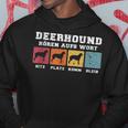 Deerhound Hören Aufs Wort Hoodie Lustige Geschenke