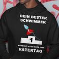 Dein Bester Schwimmer Wünscht Alles Gute Zum Fathertag S Hoodie Lustige Geschenke