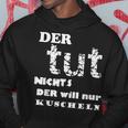 Der Will Nur Kukuschel Hoodie Lustige Geschenke