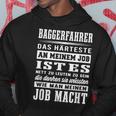 Digger Driver Slogan Digger Driving Digger Guide Hoodie Lustige Geschenke