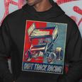 Dirt Track Racing Race Sprint Car Vintage Retro Dirt Track Hoodie Unique Gifts