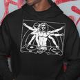 Dj Vitruvian Man Da Vinci Dj Music Festival Party Hoodie Personalized Gifts