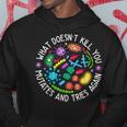 What Doesn't Kill You Mutates And Tries Again Lab Week 2024 Hoodie Funny Gifts