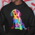 Dog Lover For Women's Beagle Colorful Beagle Hoodie Unique Gifts