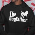The Dogfather Pit Bull Hoodie Unique Gifts