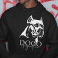 Dogo Argentino Dog Portrait Dog Hoodie Lustige Geschenke