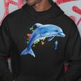 Dolphin Diver Whales Tümmler Dolphin Hoodie Lustige Geschenke