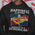 Dominican Republic Marriage Dominican Heritage Married Hoodie Unique Gifts