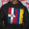 Dominican Republic Roots Half Colombian Flag Colombia Hoodie Unique Gifts