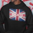 Doncaster United Kingdom British Flag Vintage Uk Souvenir Hoodie Unique Gifts