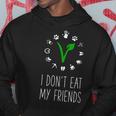 I Don't Eat My Friendsegan Hoodie Lustige Geschenke