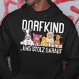 Dorfkind Und Stolz Darauf Farmers Children's Hoodie Lustige Geschenke