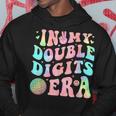 In My Double Digits Era 10 Year Old 10Th Birthday Girl Hoodie Personalized Gifts