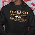 Dover Foxcroft Maine Total Solar Eclipse 2024 Hoodie Unique Gifts