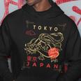 Dragón De Fuego Con Tokio Japonés Signo De Japón -Tokio Fan Sudadera Regalos divertidos