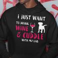 Drink Wine And Cuddle Hoodie Unique Gifts
