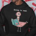 Driven To Read Pigeon Library Reading Books Reader Hoodie Personalized Gifts