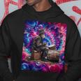 Drumming Tess Für Die Old Man Psychedelic Street Drummers Hoodie Lustige Geschenke