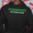 Dummheit Hat Eine Colour Kobold Baerbock Die Grünen Green Hoodie Lustige Geschenke