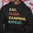Eat Sleep Camping Repeat Camping Lover Hoodie Unique Gifts