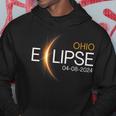 Eclipse 2024 Ohio Totality Eclipse Ohio Solar 2024 Hoodie Unique Gifts