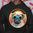 Eclipse Dogs Where Pug Charm Meets Celestial Wonder Hoodie Unique Gifts