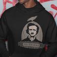 Edgar Allan Poe Cuervo Gótico Nunca Más Oculto Inglés Horror Sudadera Regalos divertidos