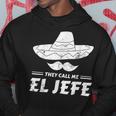 El Jefe Mexican Sombrero Hoodie Lustige Geschenke