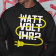 Electronic Electrician Watt Volt Her Hoodie Lustige Geschenke