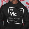 Element 115 Moscovium Periodic Table Hoodie Unique Gifts