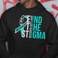 End The Stigma Recover Out Loud Aa Na Addiction Recovery Hoodie Unique Gifts