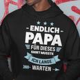 Endlich Papa Familie S Hoodie Lustige Geschenke