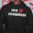 Erotic Ich Schwanze I Love Cocks Kapuzenpullover Lustige Geschenke