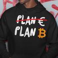 Euro Ist Feitert Btc Bitcoin Plan B Black Hoodie Lustige Geschenke