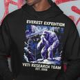 Graphic Everest Expedition Yeti Research Team Animal Hoodie Unique Gifts