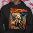Expressionist Artsy Poodle Dog Artistic Poodle Hoodie Unique Gifts