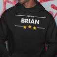 Family Name Surname Or First Name Team Brian Hoodie Funny Gifts
