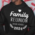 Family Reunion 2024 Making Memories Vacation Hoodie Personalized Gifts
