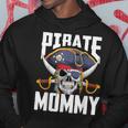 Family Skull Pirate Mommy Jolly Roger Crossbones Flag Hoodie Personalized Gifts
